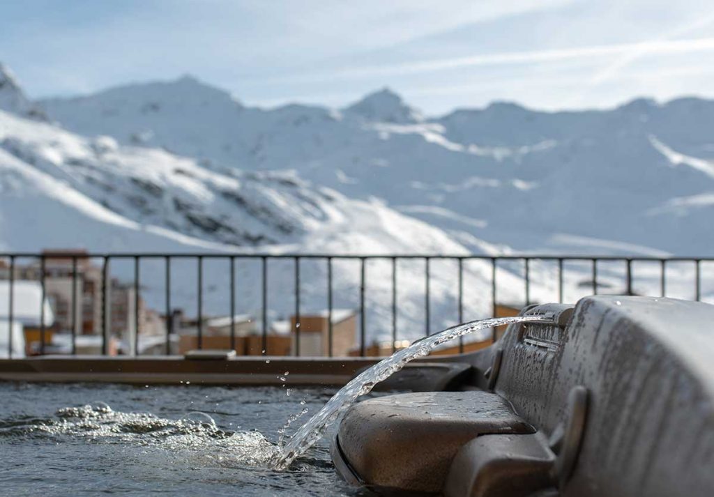 Location Ski 8 personnes avec jacuzzi à Val Thorens