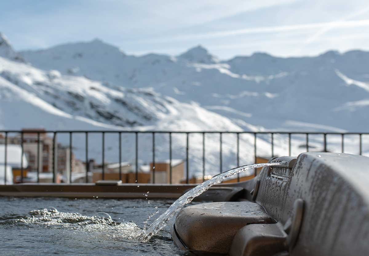 Location Ski 8 personnes avec jacuzzi à Val Thorens