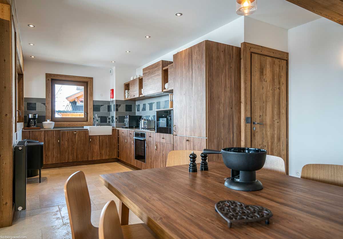 Cuisine appartement ski 8 personnes à Val Thorens