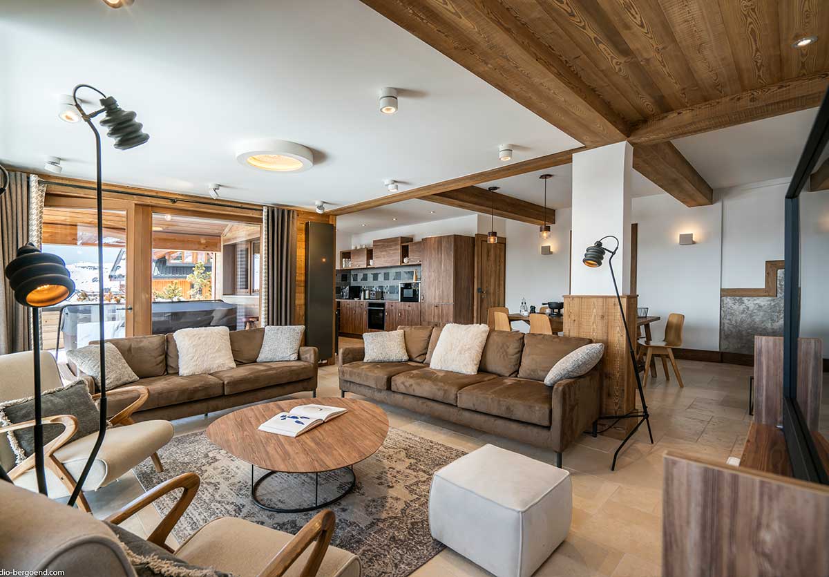 Salon chalet 8 personnes Val Thorens