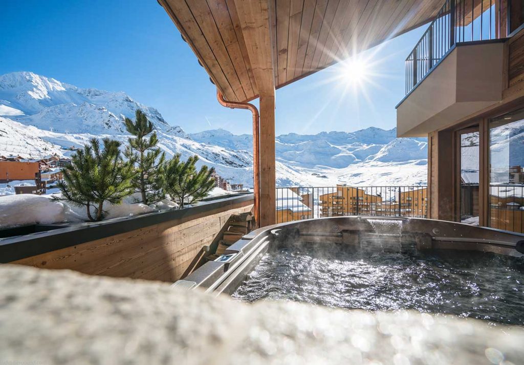 Location chalet avec jacuzzi pour 4 personnes à Val Thorens