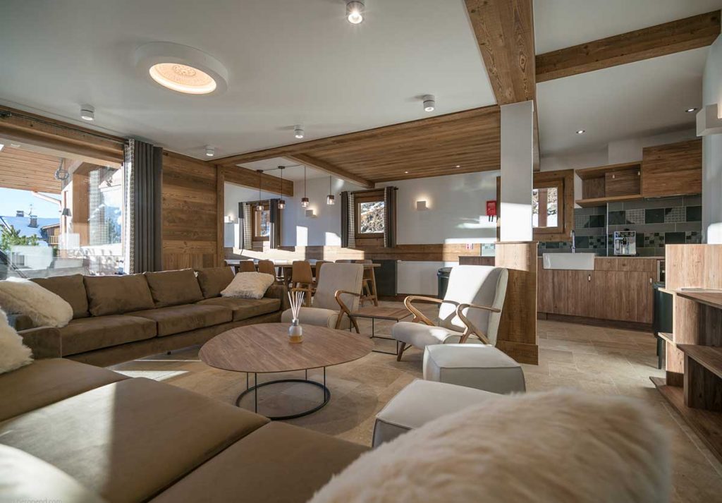 Salon chalet Val Thorens pour 12 personnes